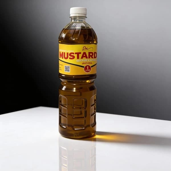 Desi Nectar cold-pressed mustard oil (sarson ka tel), 1 litre bottle